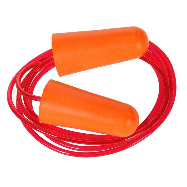 TAPON EP08 DE ESPUMA PU · CORDEL · 33DB · CE III CAT | CAJA 200 UNIDADES