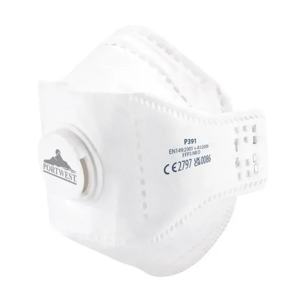 MASCARILLA DESECHABLE P391 EAGLE DOLOMITE PLEGABLE CON VALVULA FFP3 | PACK 10 UNIDADES