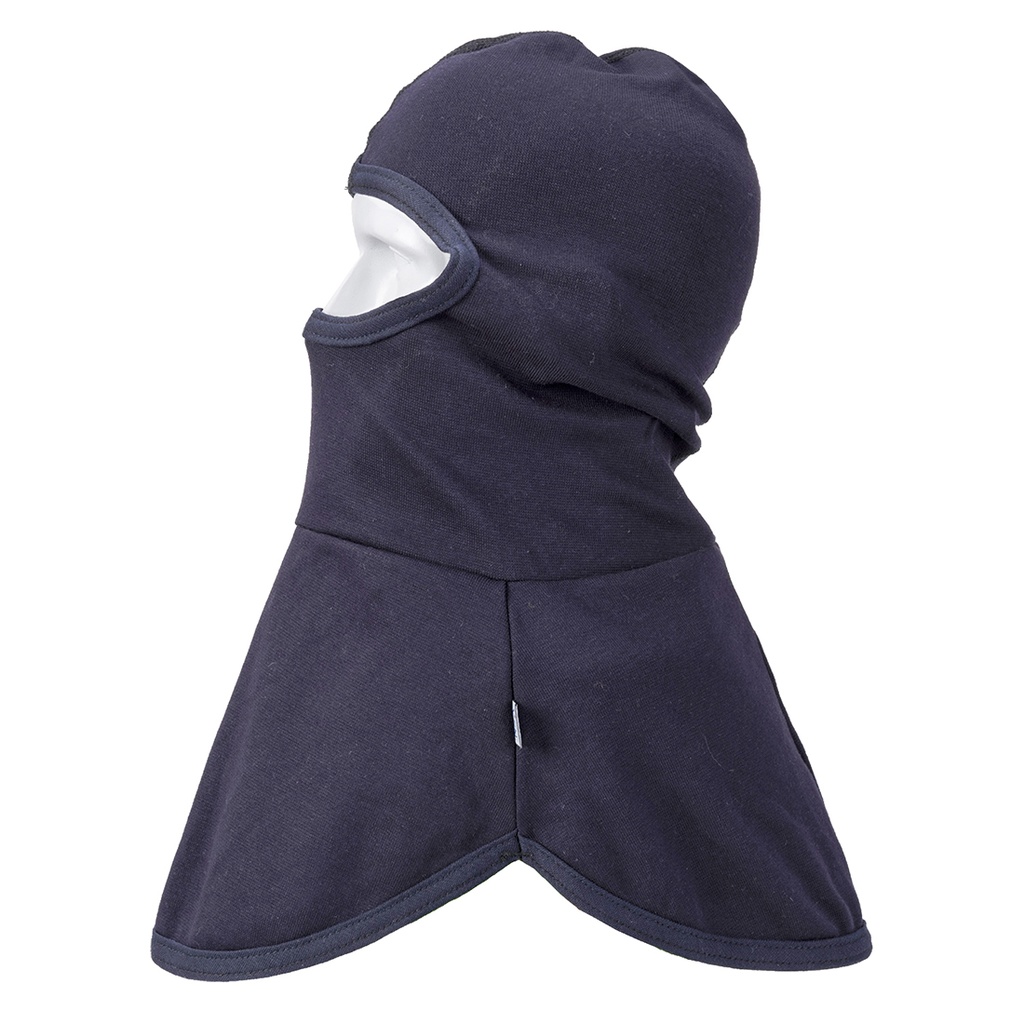 CAPUCHA BALACLAVA INHERENTE FR20 · IGNIFUGO · ANTIESTATICO · ASTM · PROTEC. SOLAR >40ºC · ATEX · CE III CAT