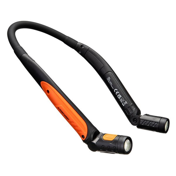 LINTERNA LED DE CUELLO PA73 · RECARGABLE USB · 2 HORAS (MAX.) - 5 HORAS (BAJA)