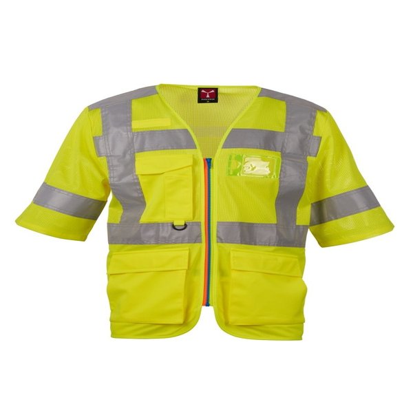 CHALECO EXO MESH · MC · CIERRE CREMALLERA · TEJIDO MALLA · DRY TECH · AV · CE II CAT
