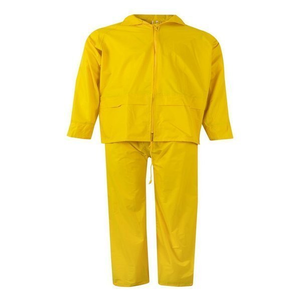 TRAJE LLUVIA 195  Outerwear · DOS PIEZAS · CAPUCHA OCULTA · PVC · IMPERMEABLE [0/4]