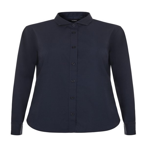CAMISA 405011 · ML · MUJER · POPELIN · CUELLO ITALIANO