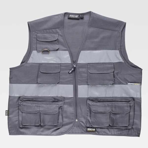 CHALECO S3107 FLUOR · CIERRE CREMALLERA · VR