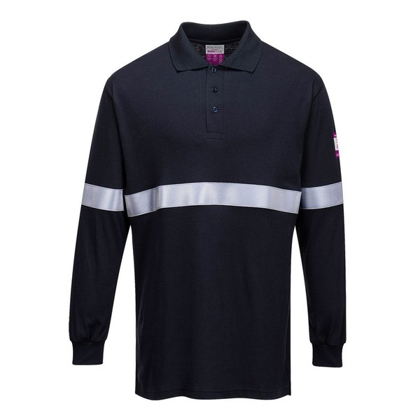 POLO INHERENTE FR03 · ML · IGNIFUGO · ANTIESTATICO · ARCO ELECTRICO · ASTM · ATEX · PROTEC. SOLAR >40ºC · CE III CAT · [200g]