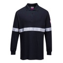 POLO INHERENTE FR03 · ML · IGNIFUGO · ANTIESTATICO · ARCO ELECTRICO · ASTM · ATEX · PROTEC. SOLAR >40ºC · CE III CAT · [200g]