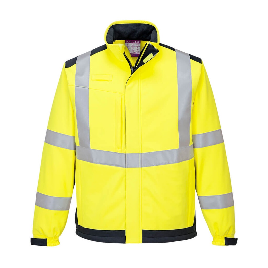 SOFTSHELL INHERENTE MV72 · IGNIFUGO · SOLDADOR · ANTIESTATICO · ARCO ELECTRICO · QUIMICO · ATEX · PROTEC. SOLAR >40ºC · AV · CE III CAT