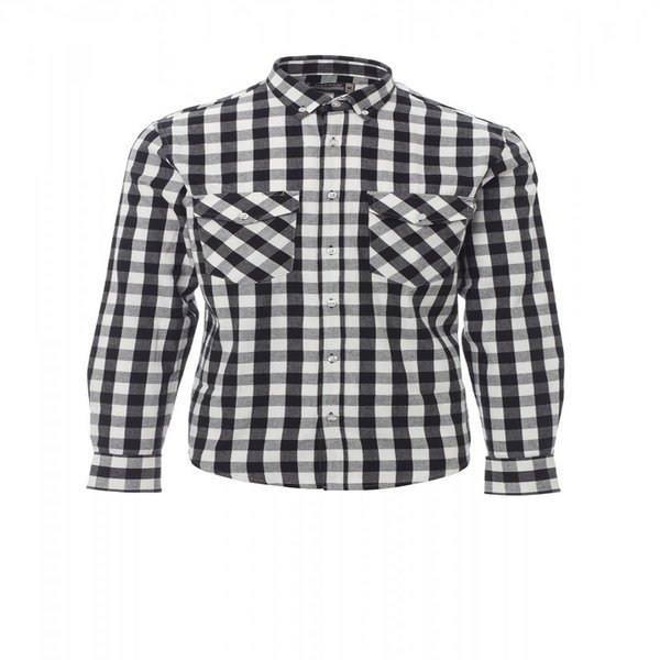 CAMISA LABRADOR · ML · BOLSILLOS · POLI-ALGODON