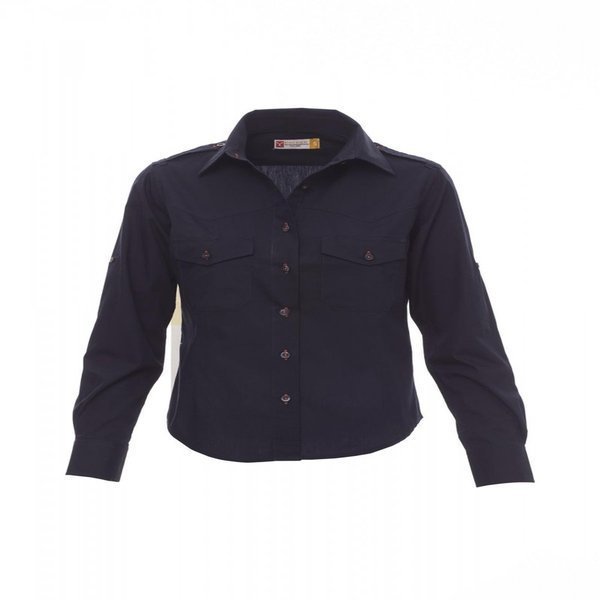 CAMISA TROPHY LADY · BOLSILLOS · ML · 100% ALGODON