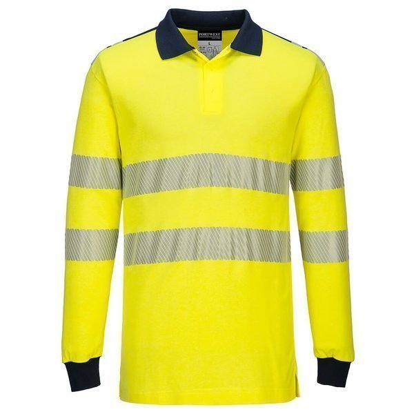 POLO INHERENTE FR702 PW3 · ML · IGNIFUGO · ANTIESTATICO · ARCO ELECTRICO · ATEX · BANDAS SEGMENTADAS · AV · CE III CAT · [210g]