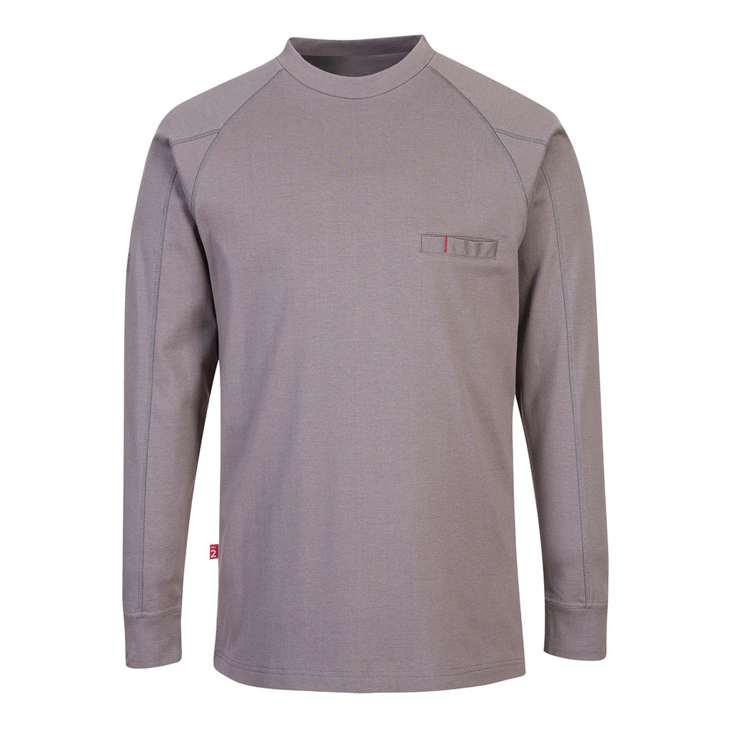 CAMISETA FR33 · ML · IGNIFUGO · ANTIESTATICO · ARCO ELECTRICO · ASTM · NFPA · PROTEC. SOLAR >40ºC · ATEX · CE III CAT · [237g]