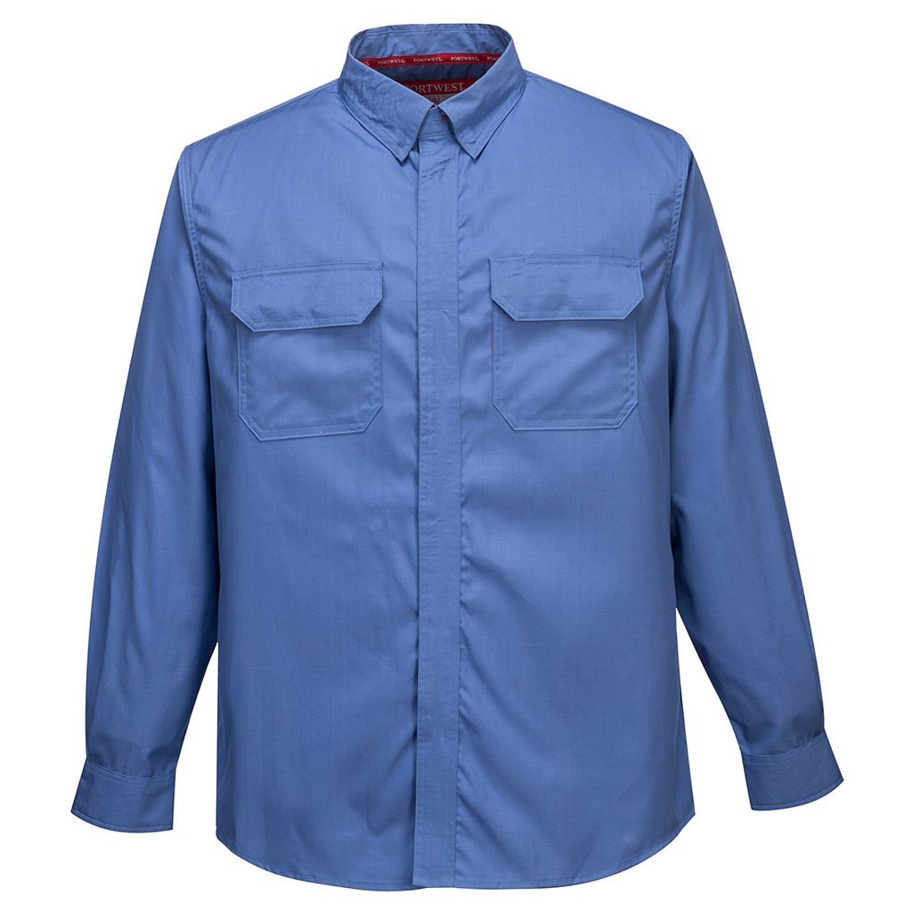 CAMISA FR69 · ML · BOLSILLOS · IGNIFUGO · ANTIESTATICO · QUIMICO · ATEX · CE III CAT