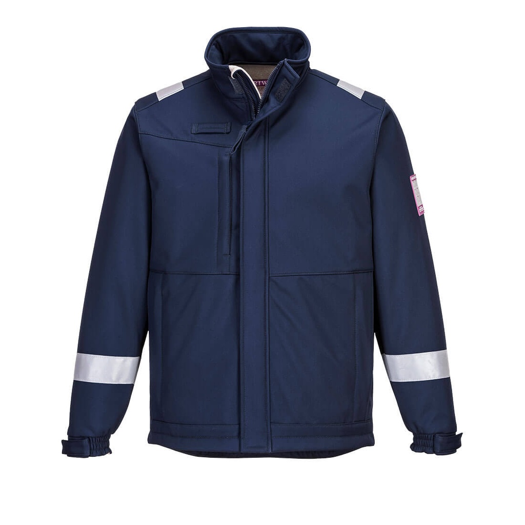 SOFTSHELL INHERENTE MV73 SOLDADOR · IGNIFUGO · ANTIESTATICO · ARCO ELECTRICO · QUIMICO · ATEX · PROTEC. SOLAR >40ºC · CE III CAT