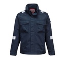 CHAQUETA FR68 · SOLDADOR · IGNIFUGO · ANTIESTATICO · ARCO ELECTRICO · QUIMICO · ASTM · METAL FREE · ATEX · PROTEC. SOLAR >40ºC · LAVABLE 75ºC · CE III CAT
