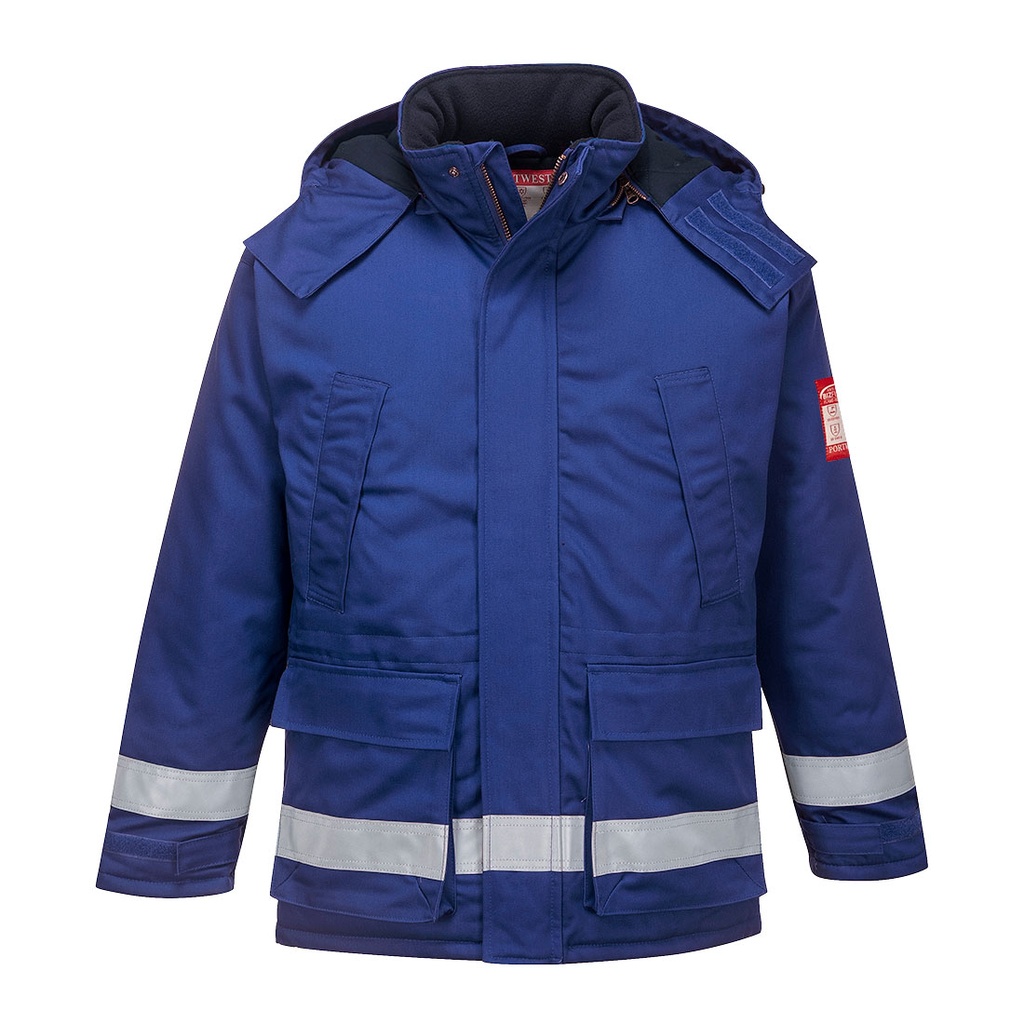 CHAQUETA WINTER FR59 · ACOLCHADA · SOLDADOR CLASE 2 · IGNIFUGO · ANTIESTATICO · AMBIENTES FRIOS -20°C  · ATEX · PROTEC. SOLAR >40ºC · CE III CAT