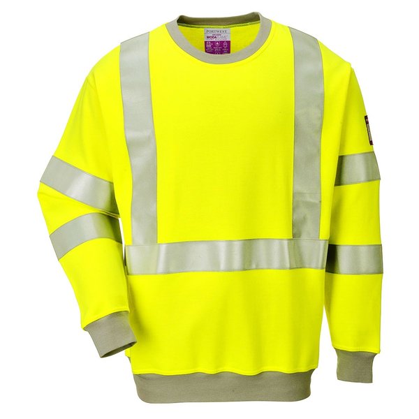 SUDADERA FR72 · IGNIFUGO · ANTIESTATICO · ARCO ELECTRICO · ASTM · PROTECCION SOLAR >40ºC · AV · [300g]