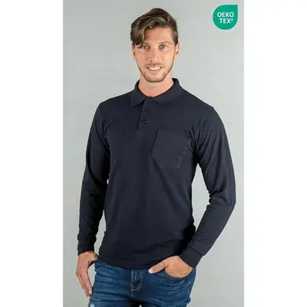POLO TREBALLO ML · BOLSILLO · POLI-ALGODON · [200g]