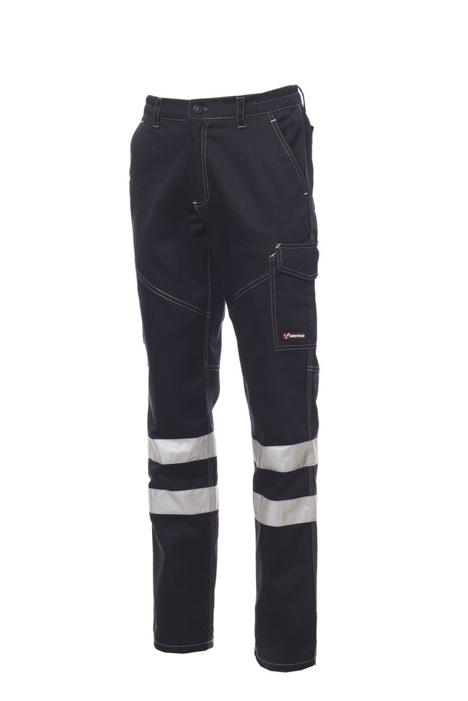 PANTALON WORKER WINTER REFLEX · CARGO · TRIPLE COSTURA · 100% ALGODON · CE I CAT · VR