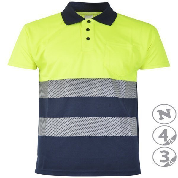 POLO BRASILIA · MC · BANDAS SEGMENTADAS · BOLSILLO · AV · CE II CAT · [145g]