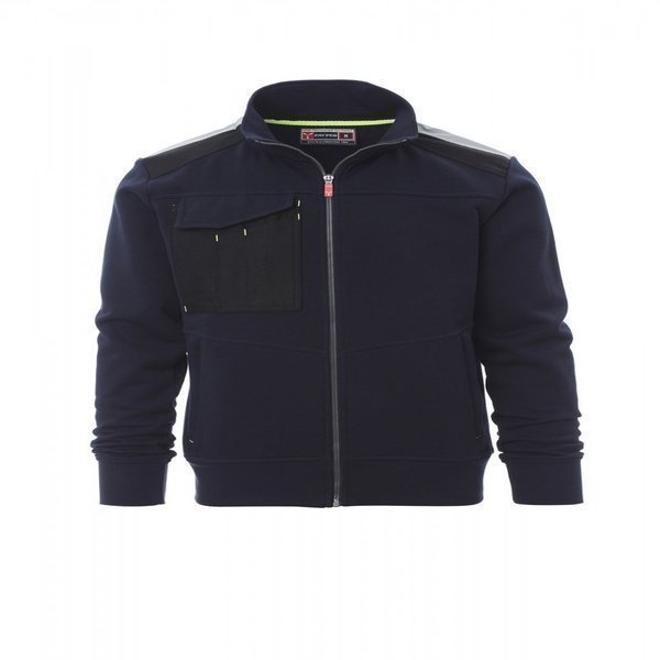SUDADERA WORK 2.0 · CREMALLERA ENTERA · HIDROFUGADA · CE I CAT · [300g]