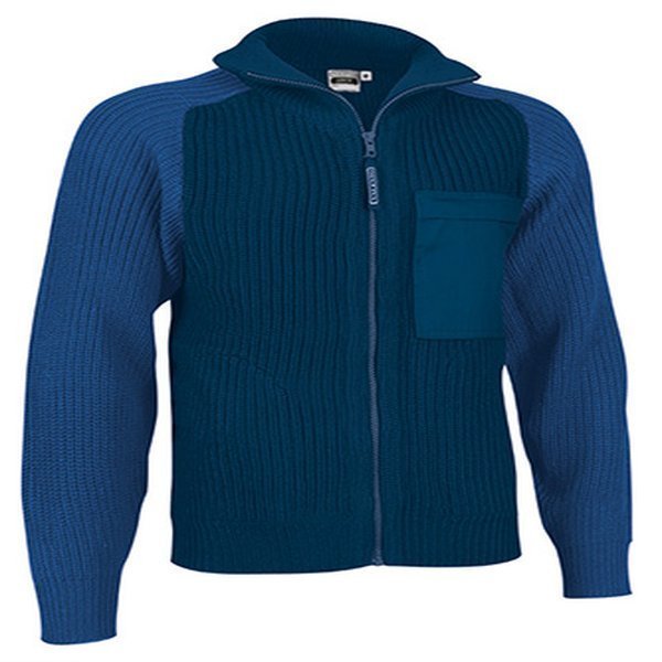 CHAQUETA JERSEY ARCE · PUNTO GRUESO · CREMALLERA ENTERA