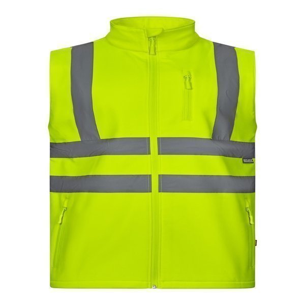 CHALECO SOFTSHELL 305905 Outerwear · UNICOLOR · ELASTICO · HIDROFUGADO · 3 CAPAS · AV · CE II CAT