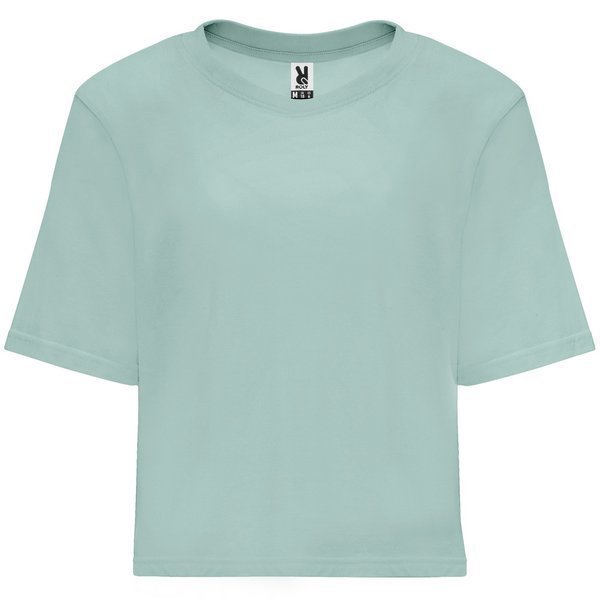 CAMISETA DOMINICA WOMAN · MC · TALLE CORTO Y HOLGADO · 100% ALGODON · [170g]