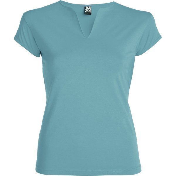 CAMISETA BELICE · MC · ABERTURA V · ELASTICO/STRETCH · [200g]