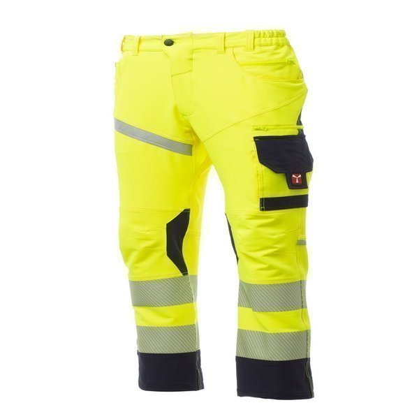 PANTALON NEXT 4W HI-VI · CARGO · ELASTICO/STRETCH 4 VIAS [8] · BANDAS SEGMENTADAS · AV · CE II CAT