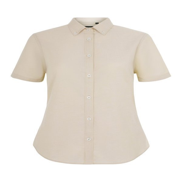 CAMISA 405025S · MC · MUJER · OXFORD · ELASTICO/STRETCH · CUELLO AMERICANO