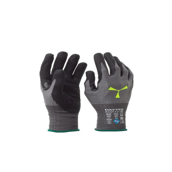 GUANTES P/CUT 3-21 · TOUCH · ANTI CORTE GRADO C · GALGA 21 | PACK 12 PARES