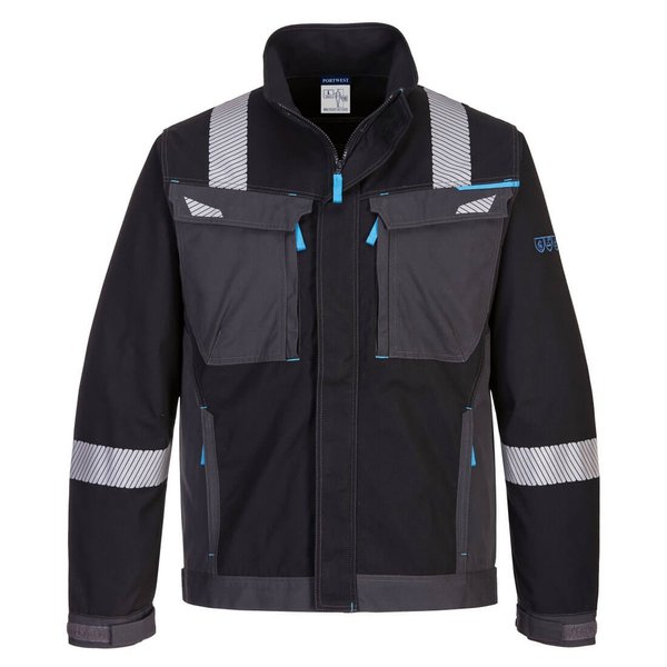 CHAQUETA INHERENTE FR602 · WX3 · ELASTICO/STRTECH ·IGNIFUGO · ANTIESTATICO · ARCO ELECTRICO · QUIMICO · ASTM · 100% METAL FREE · CE III CAT