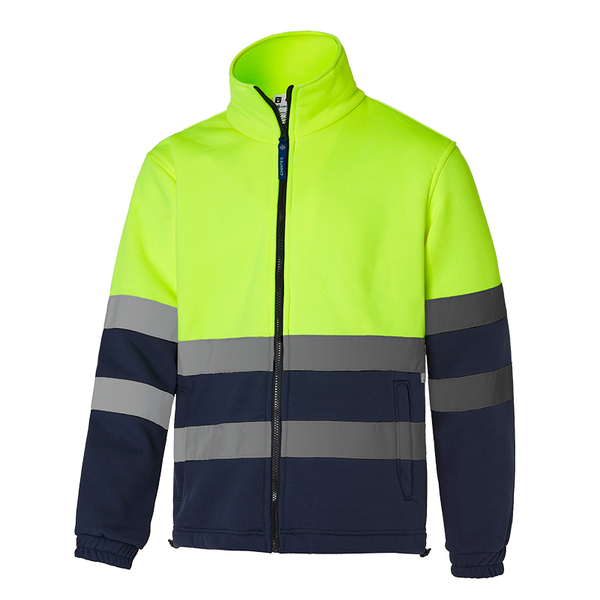 SUDADERA 1044 · BICOLOR · CREMALLERA ENTERA · AMBIENTES FRIOS -5ºC  · AV · CE II CAT · [300g]
