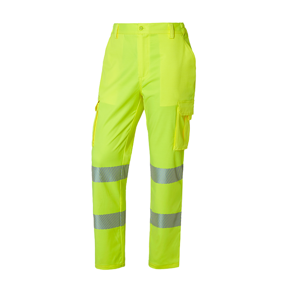 PANTALON 1052SZ · UNICOLOR · CARGO · ELASTICO/STRETCH · BANDAS SEGMENTADAS · ALGODON · AV · CE II CAT