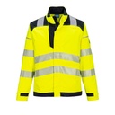 CHAQUETA INHERENTE FR714 PW3 · STRETCH · BANDAS SEGMENTADAS · INGINIFUGO · SOLDADURA · ANTIESTATICO · ARCO ELECTRICO · QUIMICO · ATEX · PROTEC. SOLAR >40ºC · METAL FREE · AV · CE III CAT