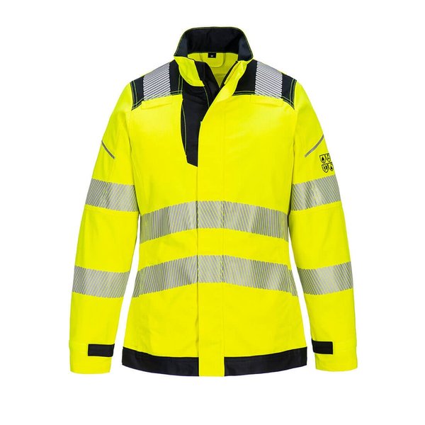 CHAQUETA INHERENTE FR715 PW3 · MUJER · STRETCH · BANDAS SEGMENTADAS · IGNIFUGO · SOLDADURA · ANTIESTATICO · ARCO ELECTRICO · QUIMICO · AV · CE III CAT