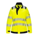 CHAQUETA INHERENTE FR715 PW3 · MUJER · STRETCH · BANDAS SEGMENTADAS · IGNIFUGO · SOLDADURA · ANTIESTATICO · ARCO ELECTRICO · QUIMICO · AV · CE III CAT