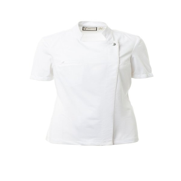 CHAQUETA COCINA STARLIGHT ULTRAMESH LADY · ELASTICO/STRETCH · CIERRE AUTOMATICOS · MALLA ESPALDA-MANGAS-CINTURA · COOLMAX · CE I CAT