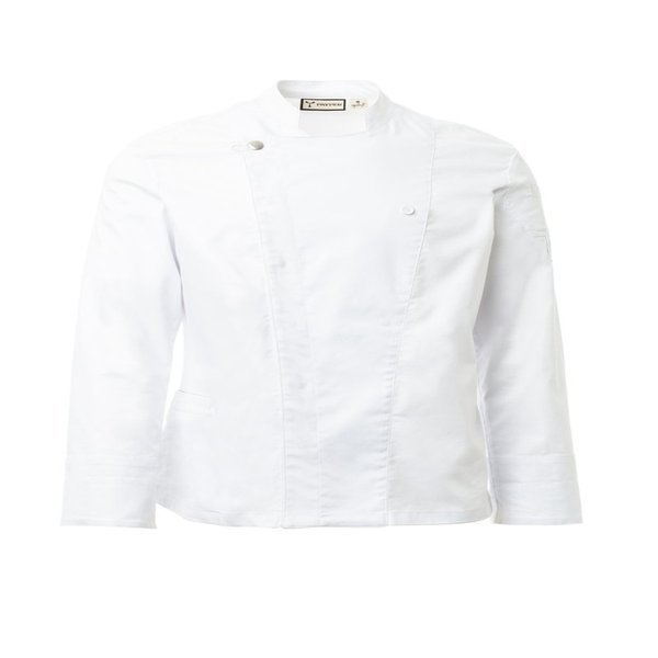 CHAQUETA COCINA STARRED PLUS · ELASTICO/STRETCH · CIERRE AUTOMATICOS · MALLA BAJO SISA · COOLMAX · CE I CAT