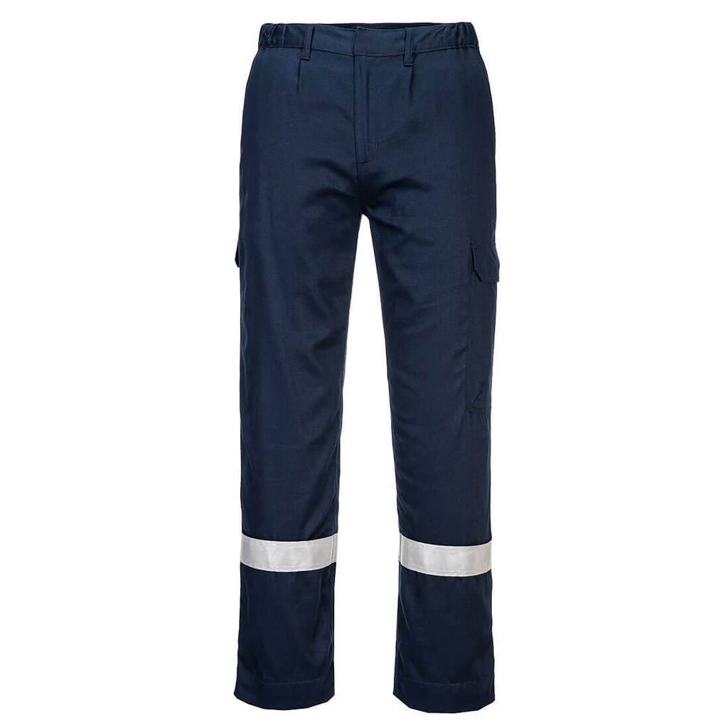 PANTALON FR412 · ELASTICO/STRETCH · SOLDADOR · IGNIFUGO · ANTIESTATICO · ARCO ELECTRICO · ATEX · PROTEC. SOLAR >40ºC · CE III CAT · ESPECIAL VERANO [210g]
