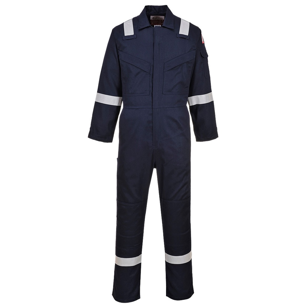 BUZO FR28 · SOLDADOR CLASE 2 · IGNIFUGO · ANTIESTATICO · PROTEC. SOLAR >40ºC · ATEX · SISTEMA RODILLERAS · CE III CAT