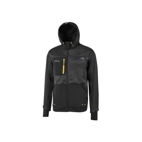 SUDADERA GALAXY · CREMALLERA ENTERA · CAPUCHA · ELASTICO/STRETCH · [260g]