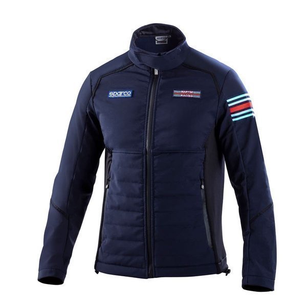 SOFTSHELL MARTINI RACING · ELASTICO/STRETCH · HIDROFUGADO · CORTAVIENTOS · 3 CAPAS