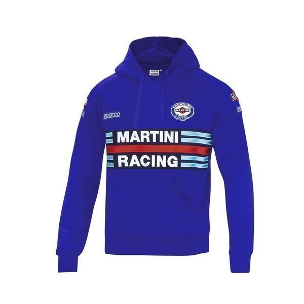 SUDADERA REPLICA MARTINI RACING · CAPUCHA · [300g]