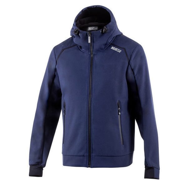 SOFTSHELL SL · ELASTICO/STRETCH · HIDROFUGADO · CORTAVIENTOS · CAPUCHA
