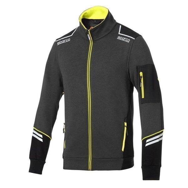 SUDADERA TECNICA ALABAMA · BICOLOR · CREMALLERA ENTERA · CE I CAT · [260g]