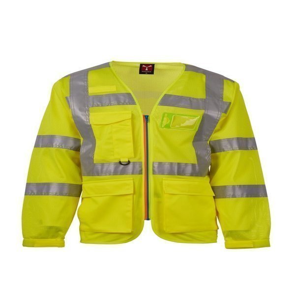 CHALECO LONG EXO MESH · ML · CIERRE CREMALLERA · TEJIDO MALLA · AV · CE II CAT