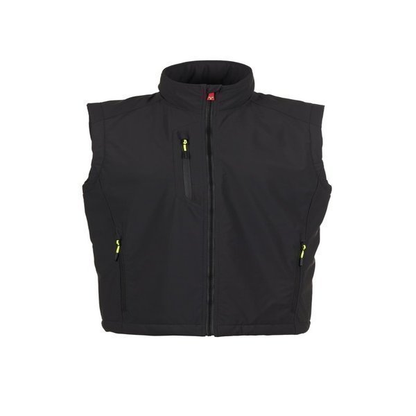 CHALECO SOFTSHELL CREEK VEST ULTRALITE PAD · ACOLCHADO · WATERPROOF · ELASTICO/STRETCH · CORTAVIENTOS · 3 CAPAS · INSULATED 2 · CE I CAT