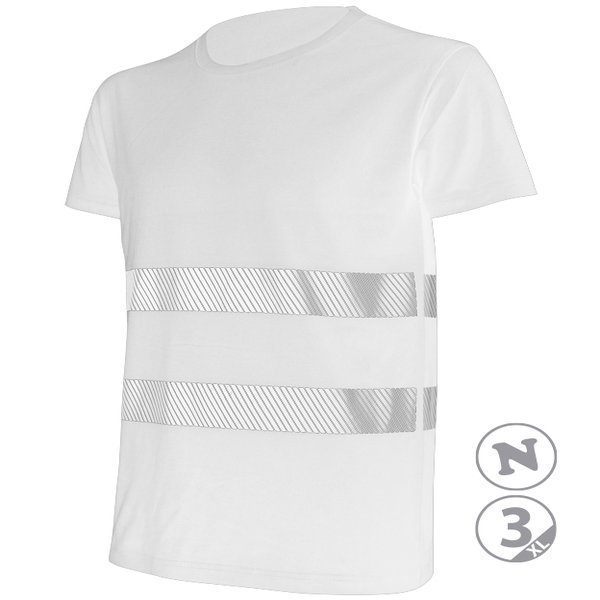 CAMISETA GLOW · MC · BANDAS SEGMENTADAS · PROTECCION SOLAR · 100% ALGODON · VR · [160g]