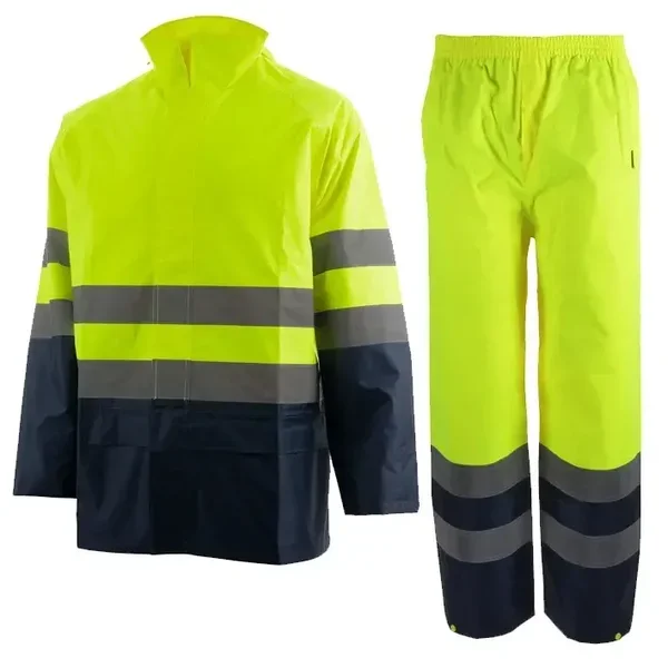 TRAJE DE LLUVIA COUNTRY SET · BICOLOR · DOS PIEZAS · R-PU1 · IMPERMEABLE [3/4] · AV · CE II CAT